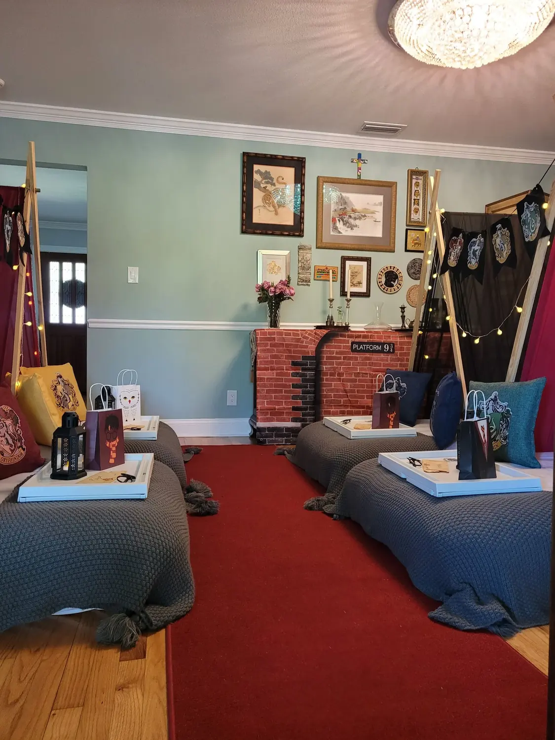 World of Wizards sleepover party theme