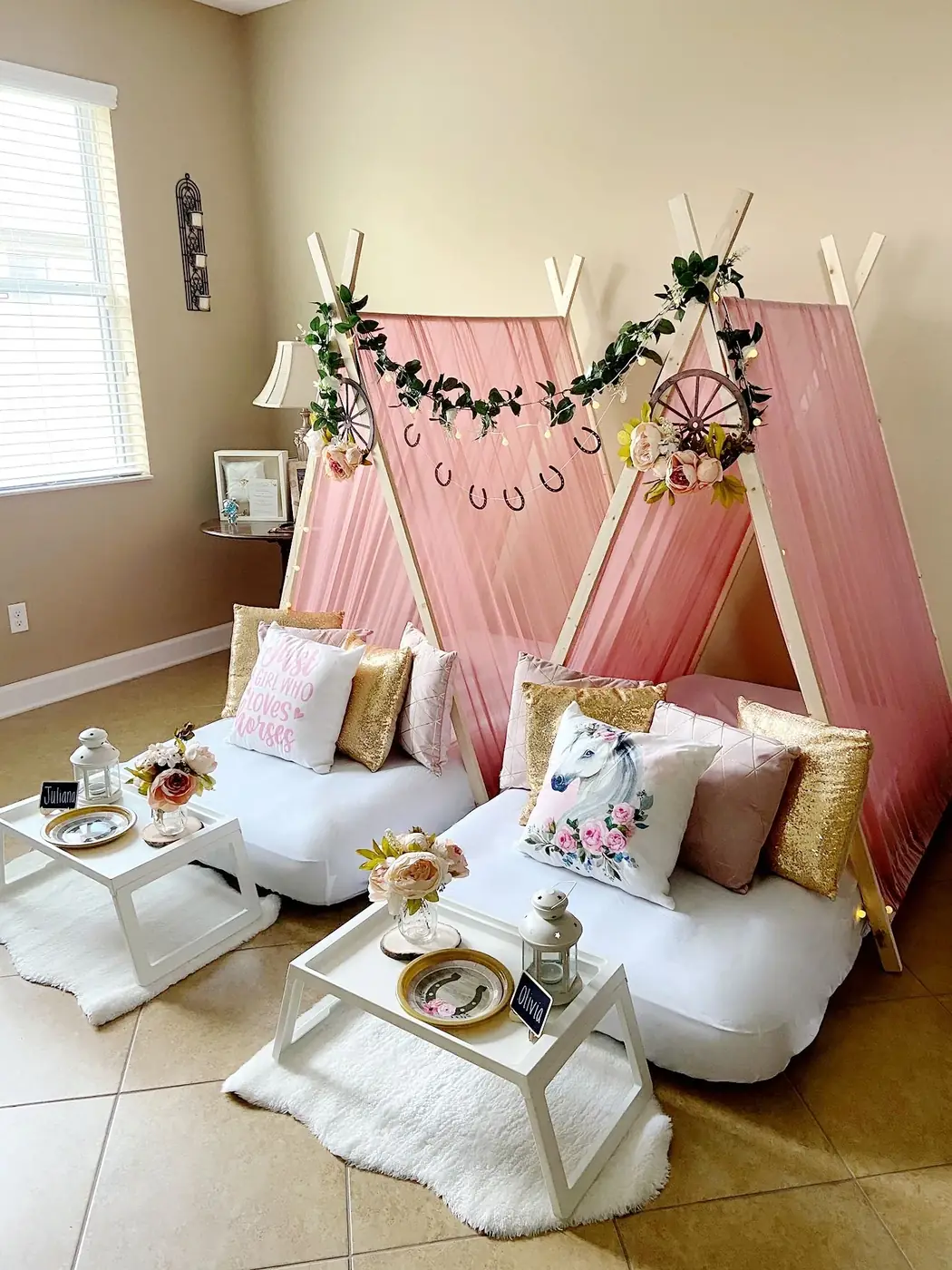 Horsing Around sleepover party theme